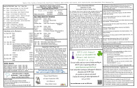 09/22/2024   Bulletin