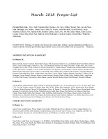 03/04/18 Bulletin Insert