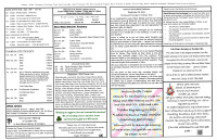 09/29/2024   Bulletin