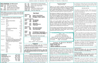 01/14/18 Bulletin