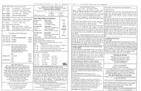 05/15/2022   Bulletin