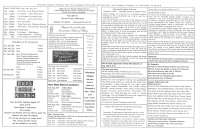 08/14/2022   Bulletin