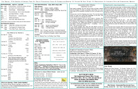 09/22/2019  Bulletin