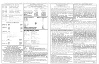 11/14/2021    Bulletin