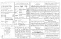 05/19/2024  Bulletin