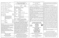07/14/2024   Bulletin