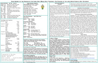 04/14/2019 Bulletin