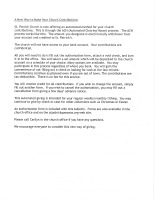 Bulletin Insert