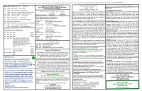 08/18/2024   Bulletin